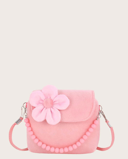 Vintage plush handbag for girls

Black textured plush girls purse