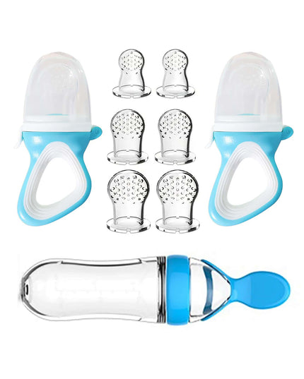 9-piece baby silicone feeding set with multifunctional bottle

BPA-free baby cereal feeding set for infants and toddlers

Soft silicone baby feeding tools for baby-led weaning