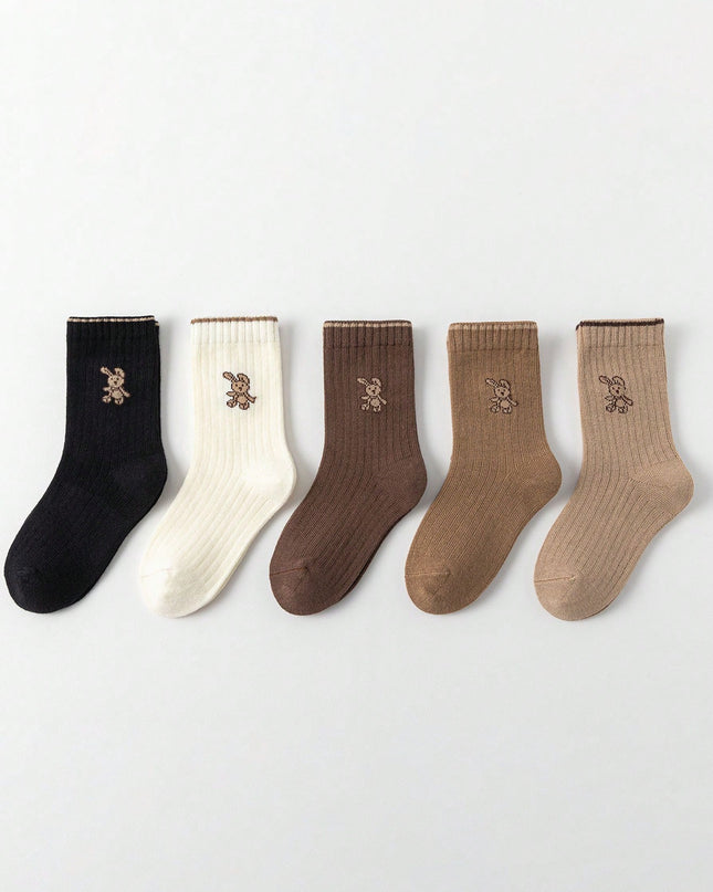 Breathable cotton kids socks with medium stretch

Comfortable everyday rabbit socks for children