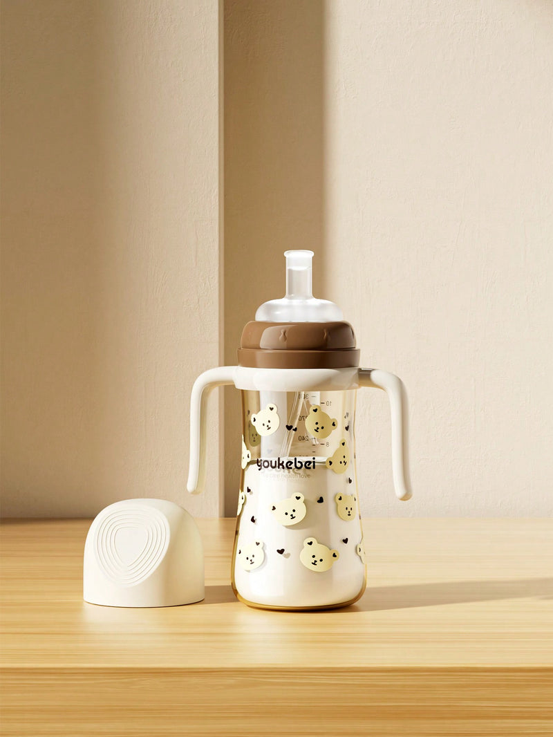 Spill-proof weighted sippy cup for toddlers

Anti-leak toddler training cup with straw

Baby sippy cup with weighted straw design