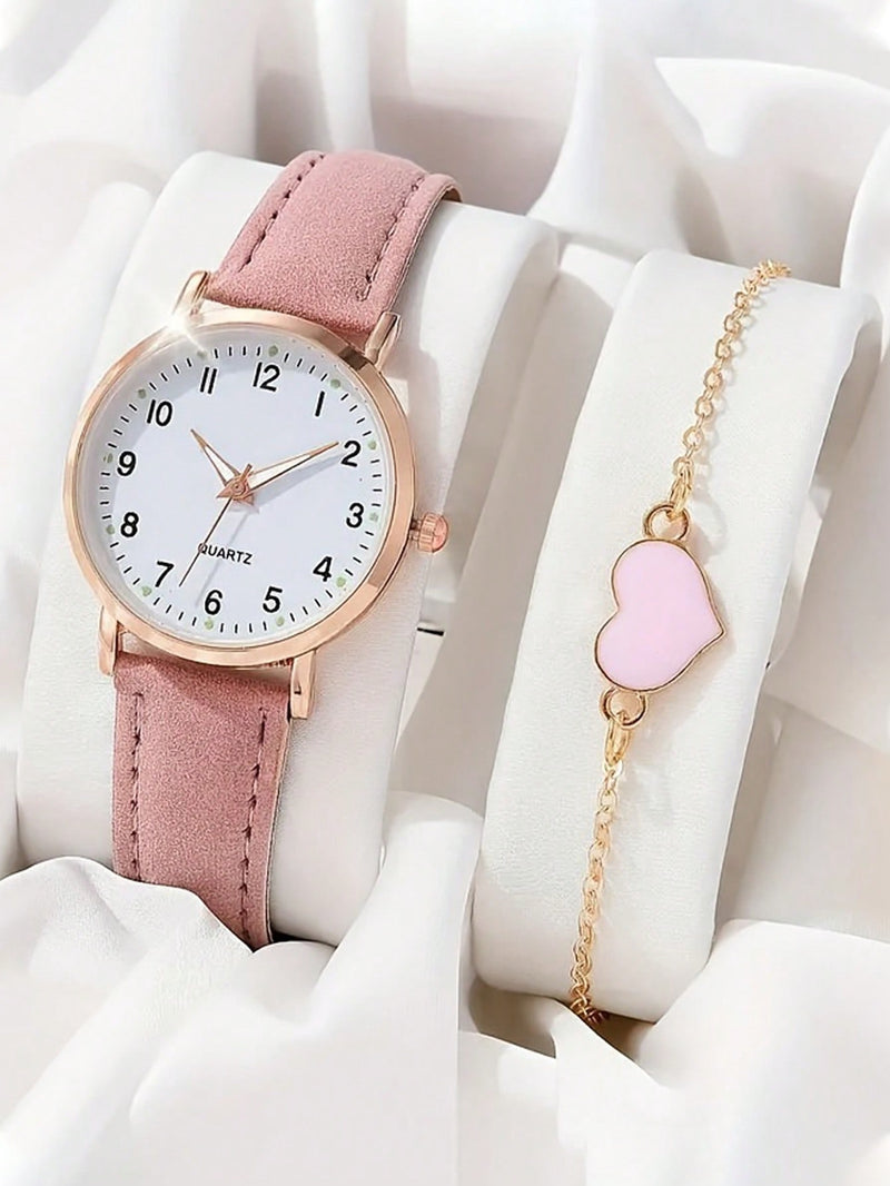 Teen fashion wristwatch with stainless steel case

2pcs quartz watch set for teenagers

Multicolor pointer display watch for teens

Stylish everyday watch for boys and girls

Trendy teen wristwatch battery powered