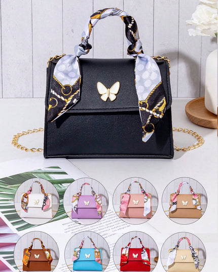 Cute lightweight teen purse with magnetic closure

Girls’ aesthetic butterfly mini bag