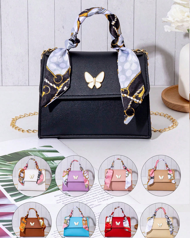 Cute lightweight teen purse with magnetic closure

Girls’ aesthetic butterfly mini bag