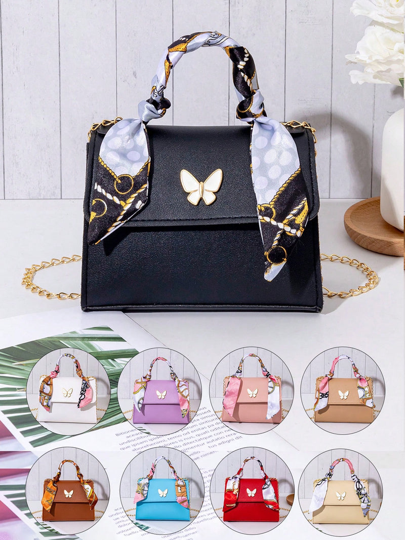 Cute lightweight teen purse with magnetic closure

Girls’ aesthetic butterfly mini bag
