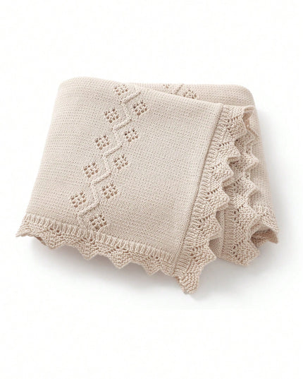 breathable cotton baby sleeping blanket

fall winter infant knit swaddle wrap