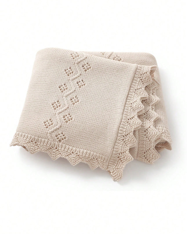 breathable cotton baby sleeping blanket

fall winter infant knit swaddle wrap