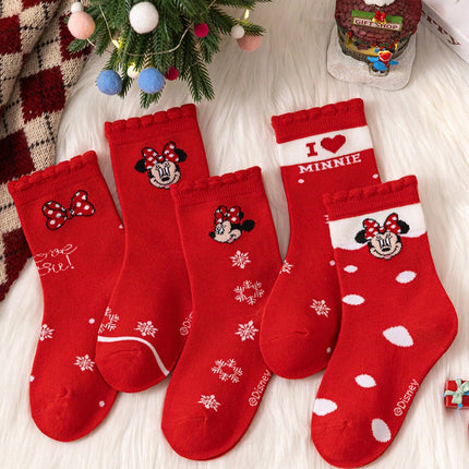 Disney Mickey Mouse socks set for kids in multicolor

Cute cartoon Mickey Mouse socks for boys and girls