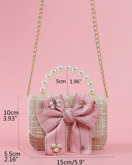 Cute PU leather bow purse for kids

Mini square fashion bag for girls