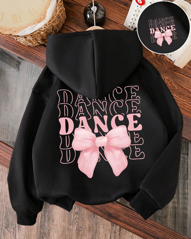 Toddler girls butterfly decor warm hoodie sweatshirt

Cute black winter hoodie with butterfly design