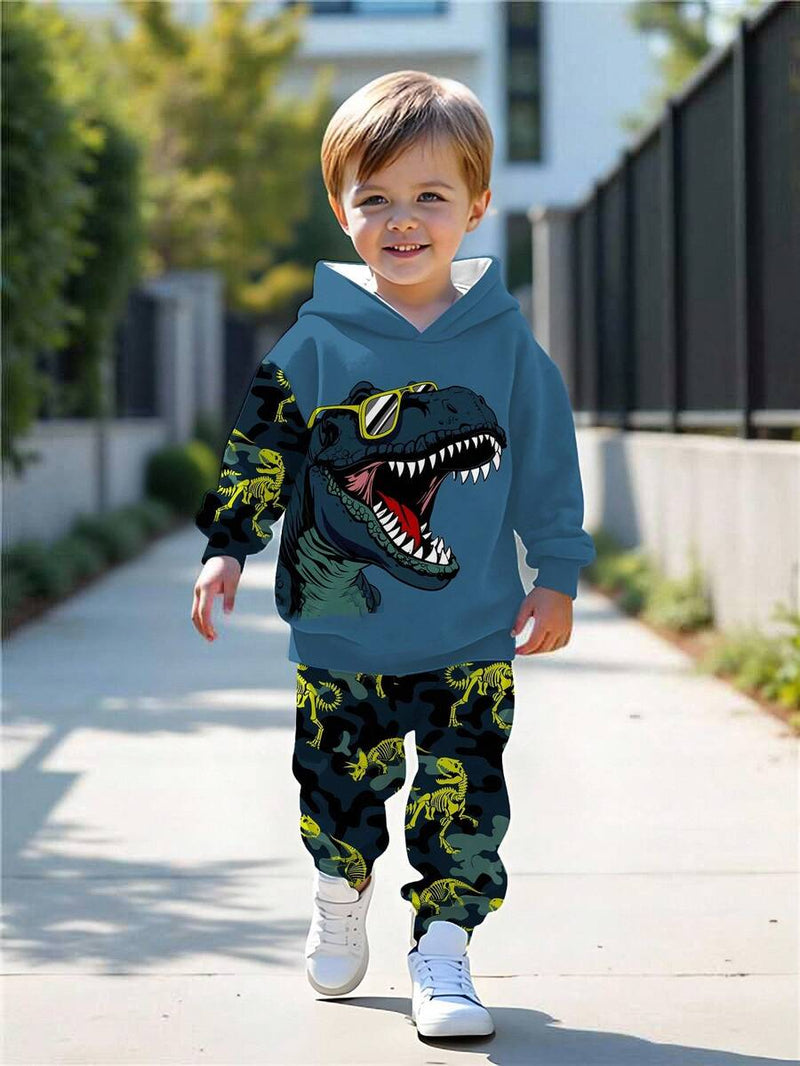 Boys tie-dye hoodie sweatshirt set

Trendy 2-piece autumn winter outfit for boys